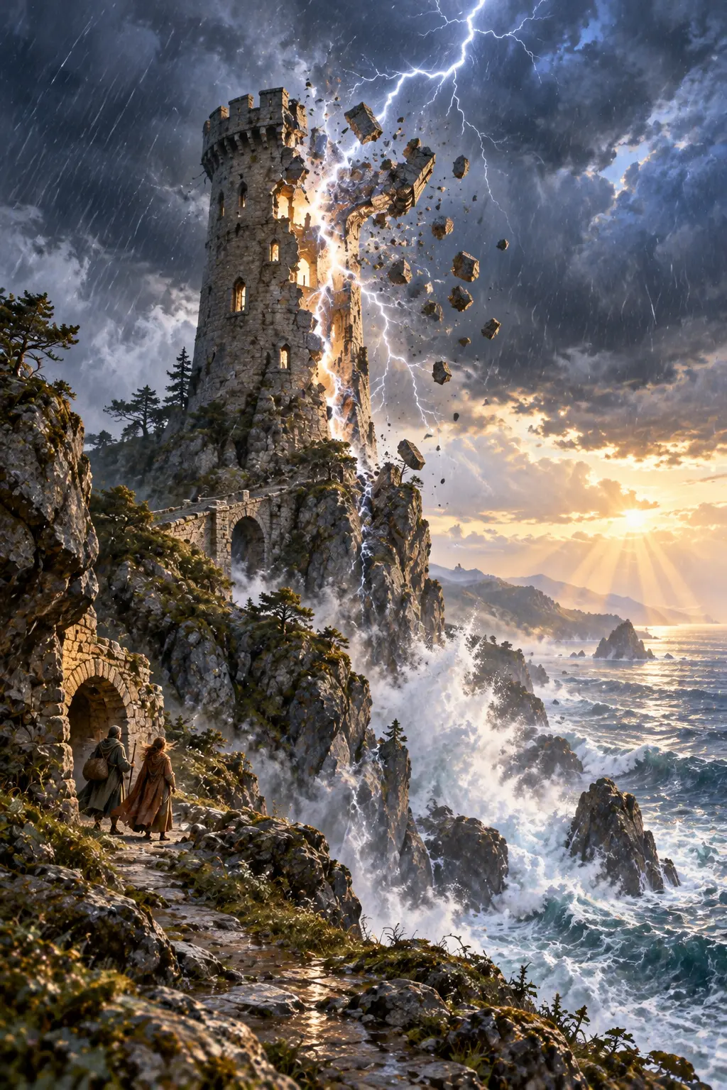 Карта Таро Башня